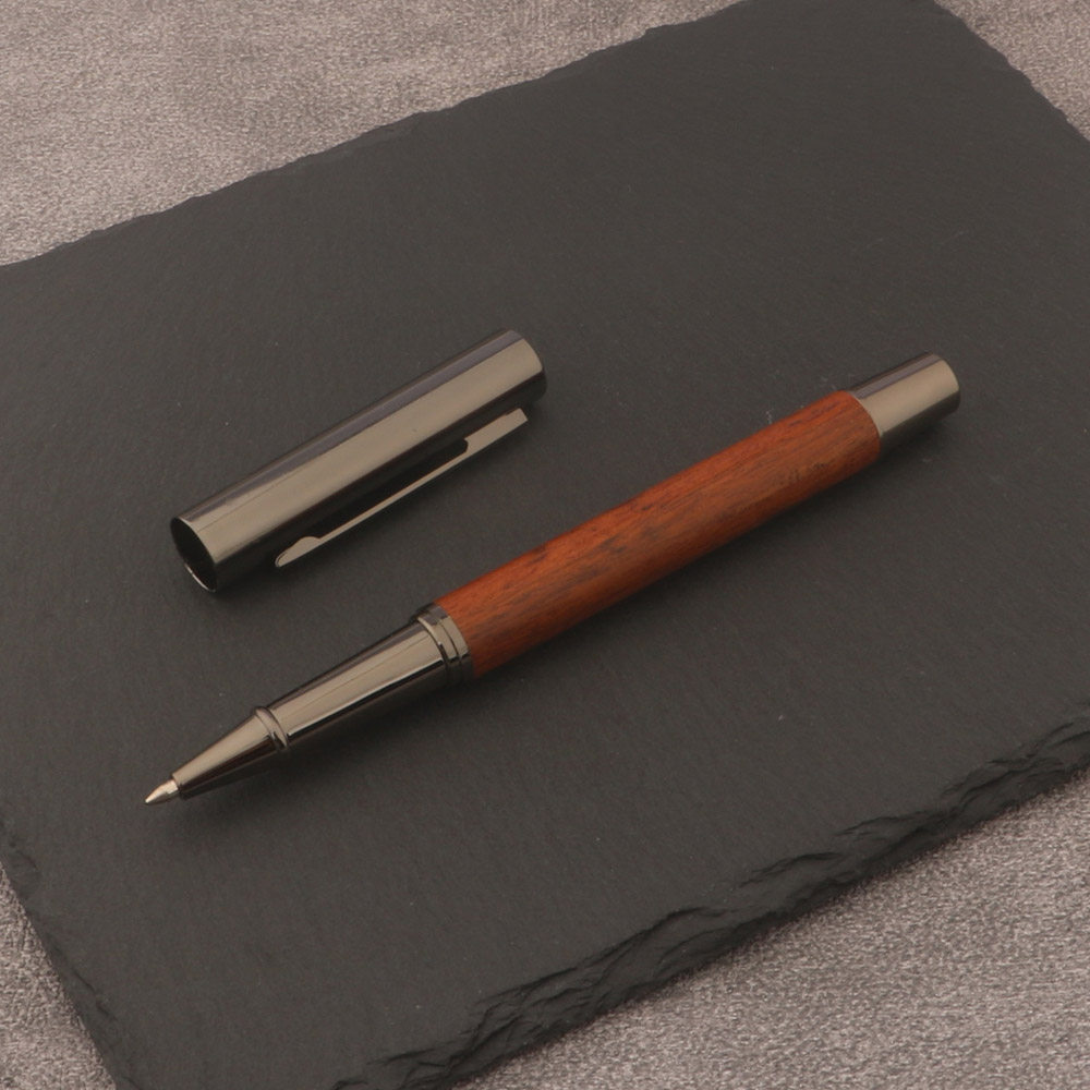 High Tech Office Accessories - Houten rollerballpen van hoge kwaliteit Palissander