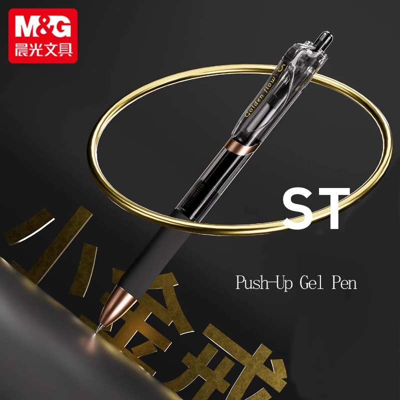 High Tech Office Accessories - M&G Push-Up Gelpennen Sets 0.5MM Hoge