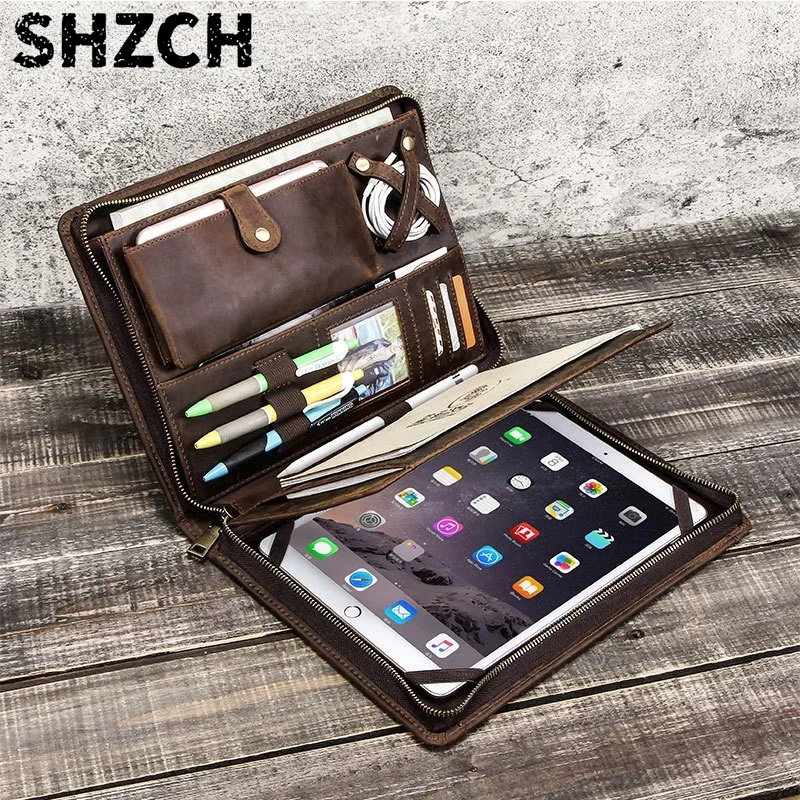 Leren tablet-opbergtas voor Ap - Tech Accessories For Ipad recensie en prijs