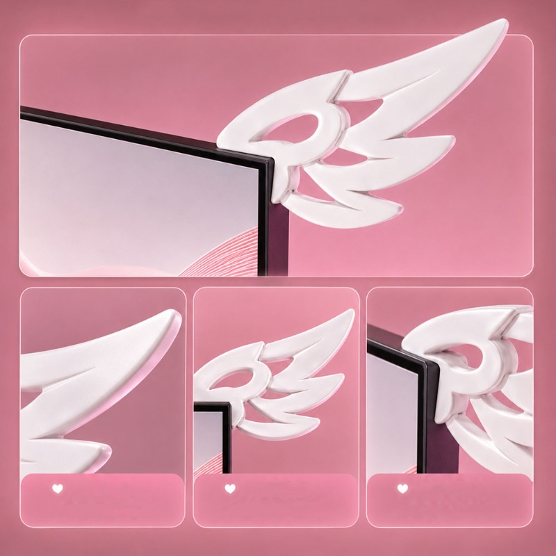 Kawaii 3D-vleugeldecoratie voo - Tech Table Accessories recensie en prijs