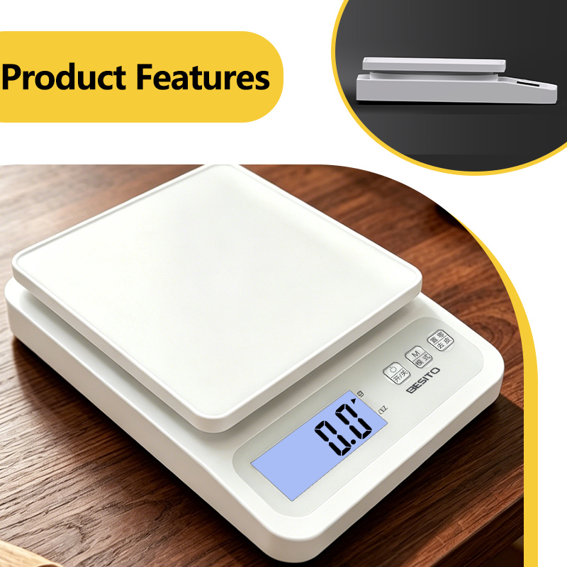 Elektronische weegschaal, keuk - High Tech Kitchen Accessories recensie en prijs