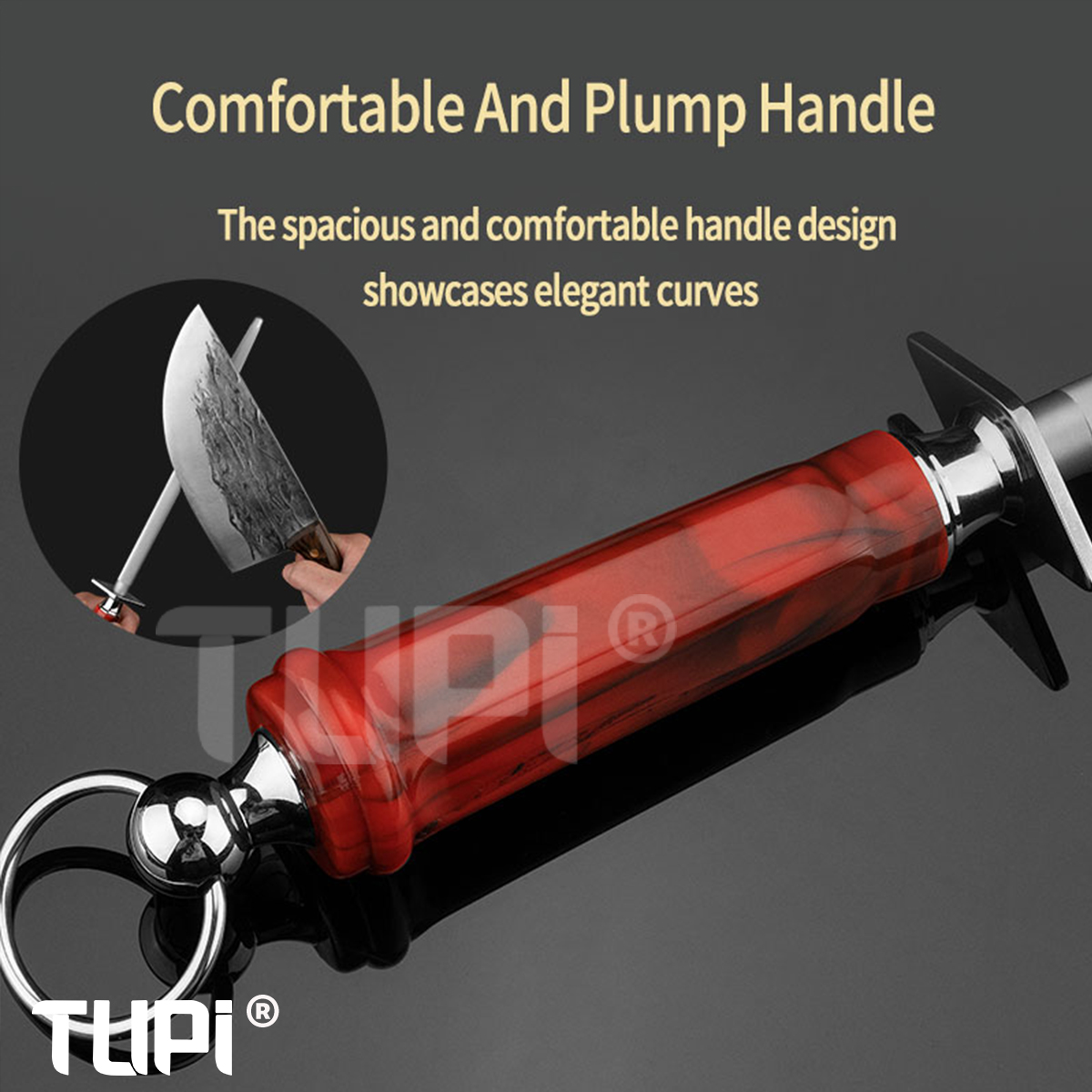 TUPI Honing Rod Professionele  - High Tech Kitchen Accessories recensie en prijs