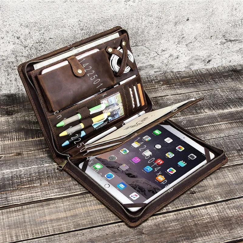 Accessoire lederen tablet-opbe - Tech Accessories For Ipad recensie en prijs