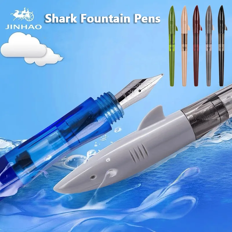 Jinhao Leuke Haai Vulpennen F  - High Tech Office Accessories recensie en prijs