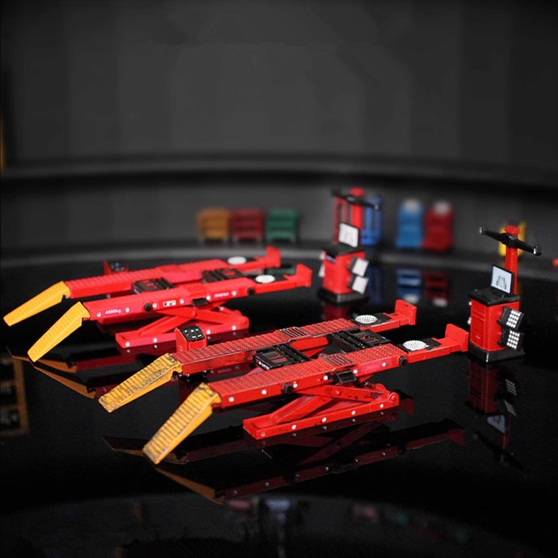 1:64 Garage Scene Accessoire E - Tech Table Accessories recensie en prijs