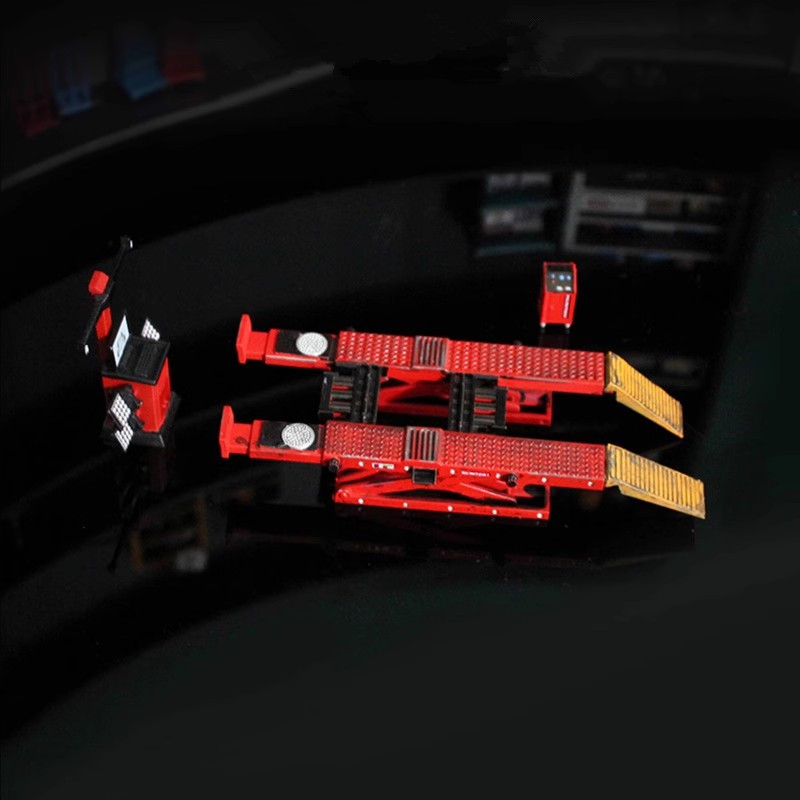 1:64 Garage Scene Accessoire E - Tech Table Accessories recensie en prijs